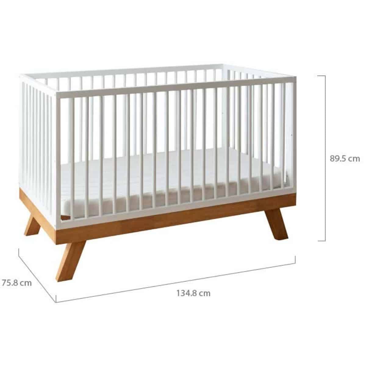 V80-SD-COT1010-06_4_2 Scotty 4 in 1 Convertible Baby Cot
